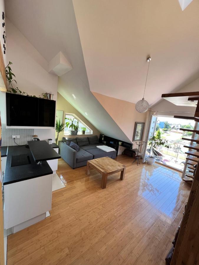 Apartament Loft Z Antresola W Gdansku Apartman Kültér fotó