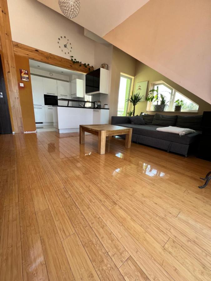 Apartament Loft Z Antresola W Gdansku Apartman Kültér fotó